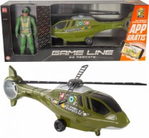 HELICOPTERO RESGATE C BONECO NA CAIXA 63X25CM - Distribuidora 12 de Outubro