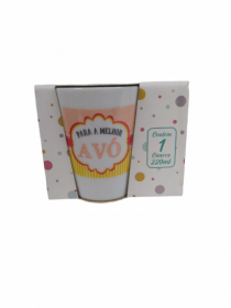 CANECA COPO 220ML C/CX AVO - Distribuidora 12 de Outubro