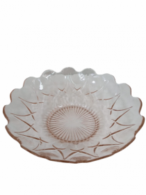 FRUTEIRA DE VIDRO ROSE ARTHUR 28CM 1,7LT - Distribuidora 12 de Outubro