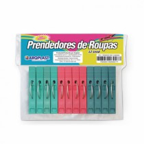 PRENDEDOR C/ 12 UNID COLETA SELETIV - Distribuidora 12 de Outubro