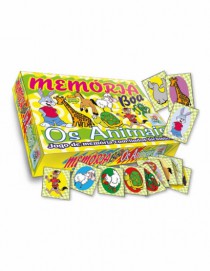 JOGO MEMORIA BOA OS ANIMAIS 22X16X4CM - Distribuidora 12 de Outubro