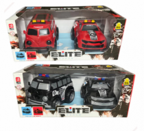 ELITE FORCE POLICIA E RESGATE 34X13,5X20CM - Distribuidora 12 de Outubro