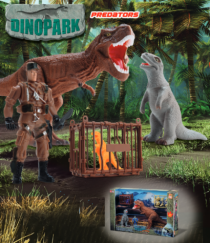 DINOPARK HUNTERS PREDATORS - Distribuidora 12 de Outubro