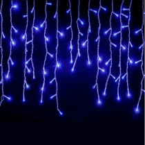 CASCATA LED 100L AZUL 8 - Distribuidora 12 de Outubro