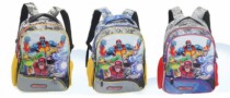 MOCHILA INFANTIL SUPER WARRIOS 41X38X19CM - Distribuidora 12 de Outubro
