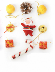 NATAL KIT ENFEITE DE ARVORE - Distribuidora 12 de Outubro