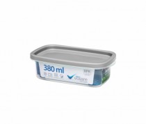 POTE RETANGULAR VOLARE COM TAMPA 380 ML - Distribuidora 12 de Outubro