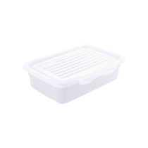 ORGANIZADOR COM TRAVA 460ML BAIXO TRANSPARENT - Distribuidora 12 de Outubro