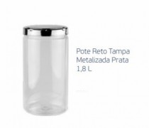 POTE RETO TPA PRATA METALIZADO 1,8 L - Distribuidora 12 de Outubro