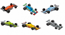 CARRO FORMULA 1 SORTIDO 20X9,5X4,5CM SOLAPA - Distribuidora 12 de Outubro