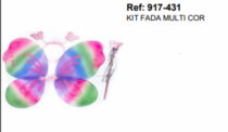 KIT FADA MULTI COR - Distribuidora 12 de Outubro