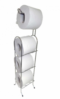 PORTA PAPEL HIGIENICO COM DISPENSOR CR - Distribuidora 12 de Outubro