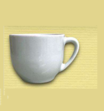 XICARA CHA PARIS S/PIRES 170ML BRANCA - Distribuidora 12 de Outubro