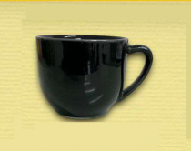 XICARA CHA PARIS S/PIRES 170ML PRETA - Distribuidora 12 de Outubro