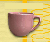 XICARA CHA PARIS S/PIRES 170ML ROSA - Distribuidora 12 de Outubro