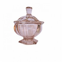 BOMBONIERE DE VIDRO ROSE ICE 170ML - Distribuidora 12 de Outubro