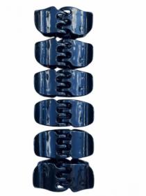 PIRANHA DE CABELO G3 M PRETA PCT C/ 12 PECAS - Distribuidora 12 de Outubro