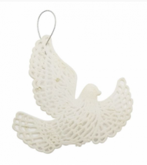 ENFEITE DE NATAL POMBA BRANCA - Distribuidora 12 de Outubro