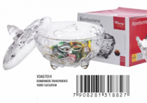 BOMBONIERE TRANSPARENTE - Distribuidora 12 de Outubro