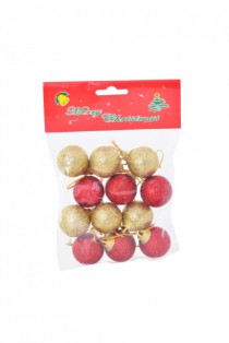 KIT BOLA DUAS CORES SORTIDO 12 PECAS 10,5X8CM - Distribuidora 12 de Outubro