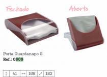 PORTA GUARDANAPO G BRANCO - Distribuidora 12 de Outubro