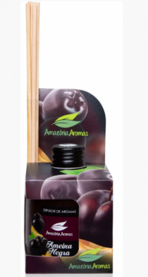 DIFUSOR AMAZONIA AROMAS 270ML AMEIXA NEGRA - Distribuidora 12 de Outubro