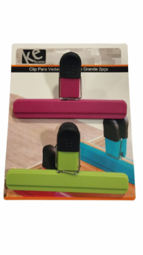 CLIP VEDACAO SACO GRANDE 2PCS - Distribuidora 12 de Outubro