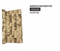 ADESIVO DECORATIVO 45CM5M DE PAPEL PVC - Distribuidora 12 de Outubro