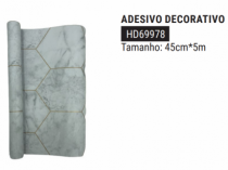ADESIVO DECORATIVO 45CM5M DE PAPEL/PVC - Distribuidora 12 de Outubro