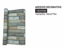 ADESIVO DECORATIVO 45CM5M DE PAPEL/PVC - Distribuidora 12 de Outubro