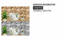 ADESIVO DECORATIVO 45CM5M DE PAPEL/PVC - Distribuidora 12 de Outubro