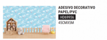 ADESIVO DECORATIVO 45CMX5M PAPEL - Distribuidora 12 de Outubro