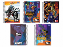 CADERNO UNIV CD 160 FLS 10 MAT PCT C/ 4 - Distribuidora 12 de Outubro