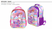 MOCHILA KIDS STYLUS COELHO - Distribuidora 12 de Outubro