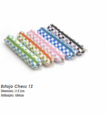 ESTOJO CHESS 1Z 21X3CM - Distribuidora 12 de Outubro