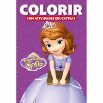 DISNEY COLORIR ATIV.EDUCATIVAS - PRINCESINHA - Distribuidora 12 de Outubro