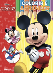 DISNEY COLORIR E APRENDER A CASA DO MICKEY - Distribuidora 12 de Outubro