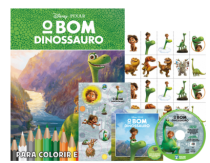 DISNEY KIT 5 EM 1 COM DVD O BOM DINOSSAURO - Distribuidora 12 de Outubro