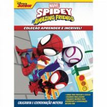 MARVEL - APRENDER INCRIVEL SPIDEY CALIG.COORD - Distribuidora 12 de Outubro