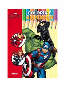 MARVEL COLORIR E APRENDER - AVENGERS - Distribuidora 12 de Outubro