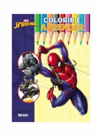 MARVEL COLORIR E APRENDER - SPIDERMAN - Distribuidora 12 de Outubro