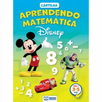 DISNEY CARTILHA APRENDENDO A MATEMATICA 3 A 5 - Distribuidora 12 de Outubro