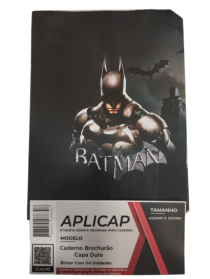 ETIQUETA APLIC 80/96 FLS CD BATMAN PCT C/04 - Distribuidora 12 de Outubro