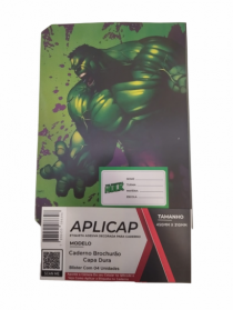 ETIQUETA APLIC 80/96 FLS CD HULK PTC C/04 - Distribuidora 12 de Outubro