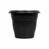 VASO REDONDO BELLA FIORE N.13 600 ML PRETO - Distribuidora 12 de Outubro