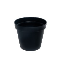 VASO REDONDO FLORATTA N.33 16,5 L PRETO - Distribuidora 12 de Outubro