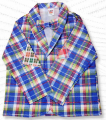 TERNO XADREZ INFANTIL TAM.M - Distribuidora 12 de Outubro