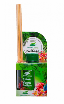 DIFUSOR AMAZONIA AROMAS 270ML FLORESTA BRASIL - Distribuidora 12 de Outubro