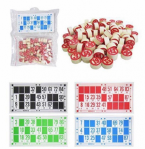 JOGO DE BINGO COM 138PCS - Distribuidora 12 de Outubro