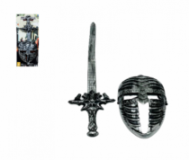 KIT MEDIEVAL DE  PLASTICO C/ ACESSORIOS - Distribuidora 12 de Outubro